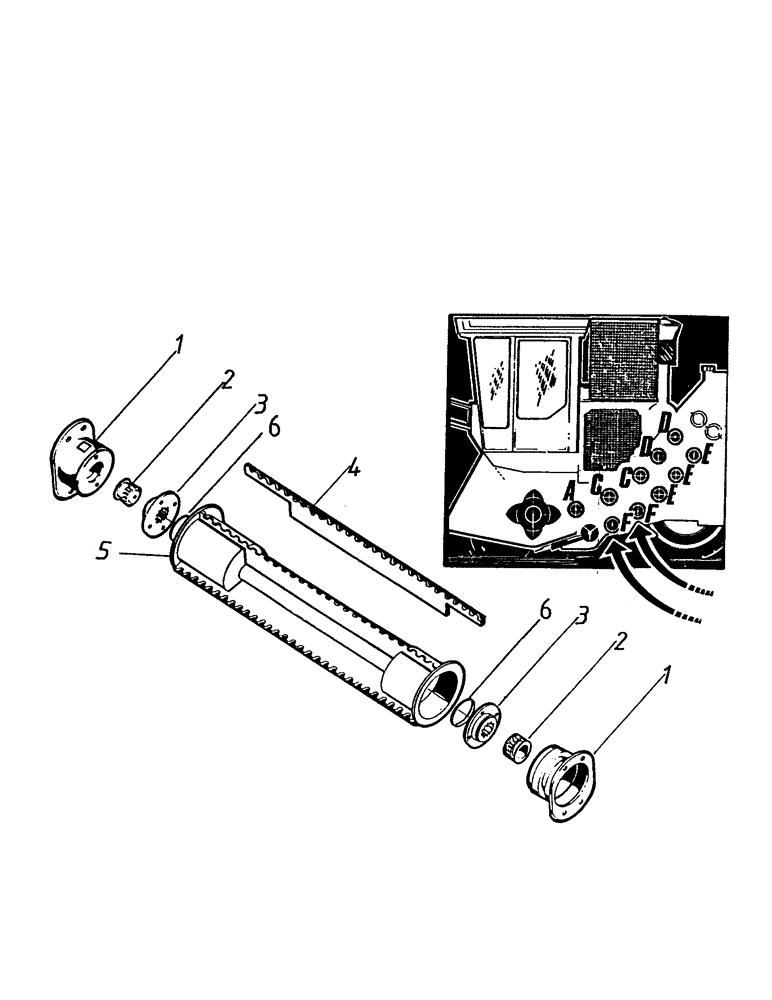 Схема запчастей Case IH 7000 - (A02-12) - MAINFRAME, BOTTOM ROLLERS, LOWER F Mainframe & Functioning Components