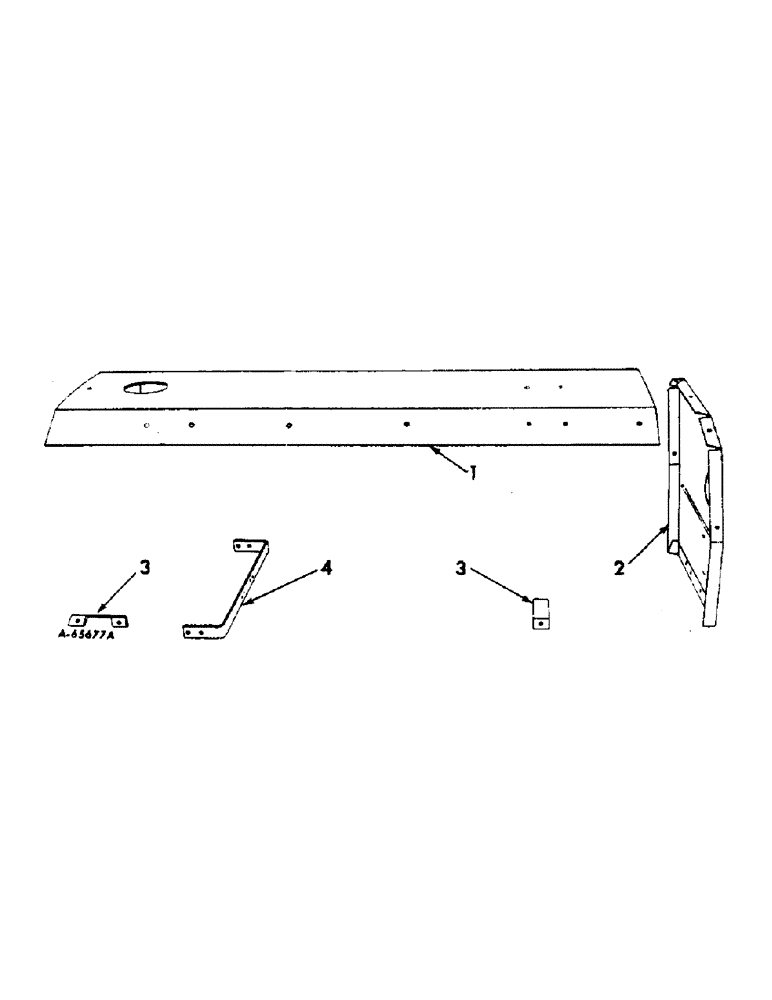 Схема запчастей Case IH 414 - (386) - ENGINE HOOD (90) - PLATFORM, CAB, BODYWORK AND DECALS