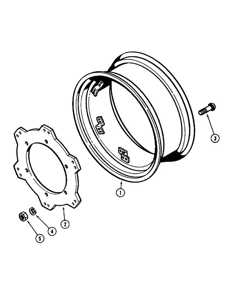 Схема запчастей Case IH 3294 - (5-160) - FRONT WHEEL, CARRARO AXLE (05) - STEERING