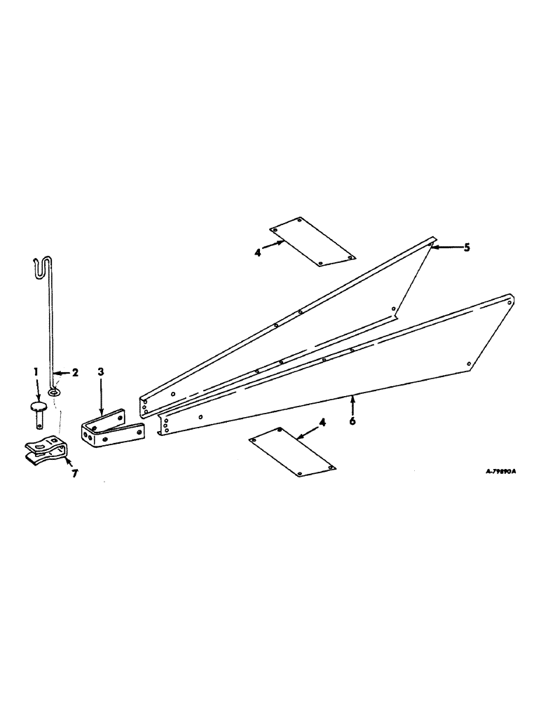 Схема запчастей Case IH 658 - (L-06) - HITCH 
