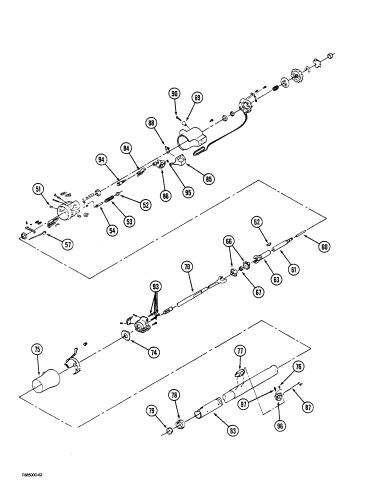 Схема запчастей Case IH STEIGER - (5-06) - STEERING COLUMN ASSEMBLY (05) - STEERING