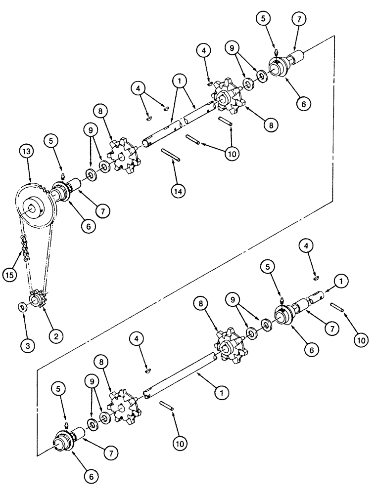 Схема запчастей Case IH 2555 - (09D-16) - BASKET DOOR (16) - BASKET