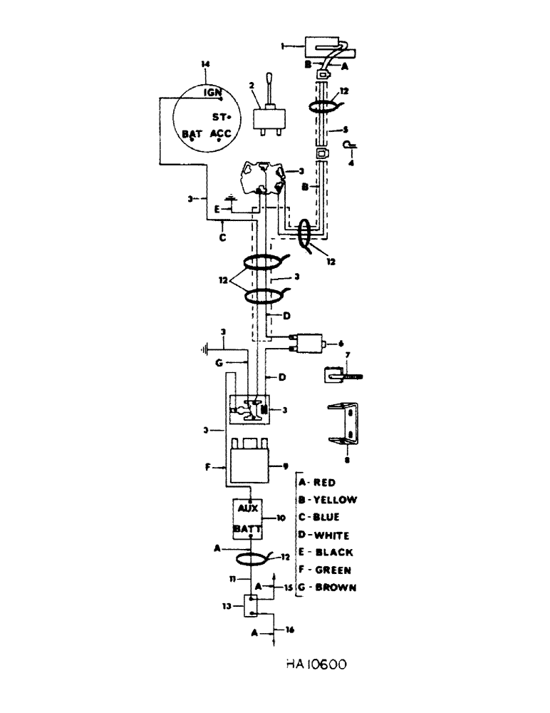 Схема запчастей Case IH DUAL - (C-36) - DUAL AUGER, ELECTRICAL SYSTEM, FOR REEL DRIVE VARIABLE SPEED 