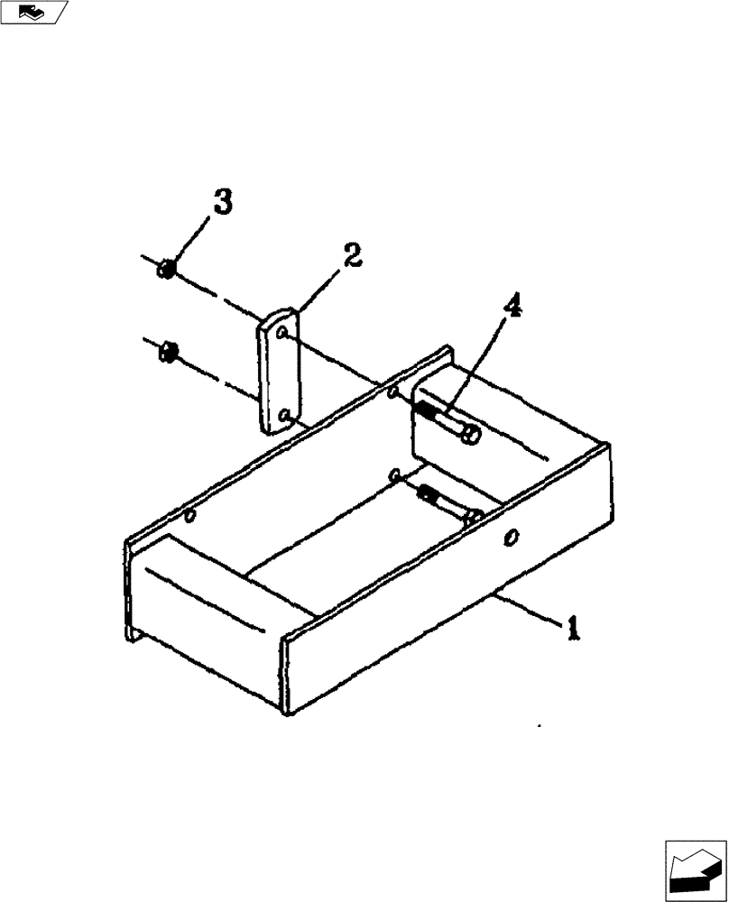 Схема запчастей Case IH 3300 - (39.102.03) - ACCESSORY WINGS (EXTENSION WINGS) (39) - FRAMES AND BALLASTING