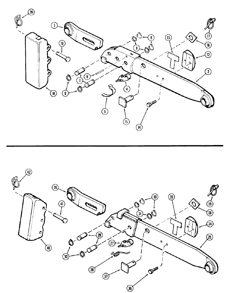 Схема запчастей Case IH 930-SERIES - (140) - THREE POINT HITCH, DRAFT ARMS, FIRST USED TRACTOR SERIAL NUMBER 8328400 (06) - POWER TRAIN