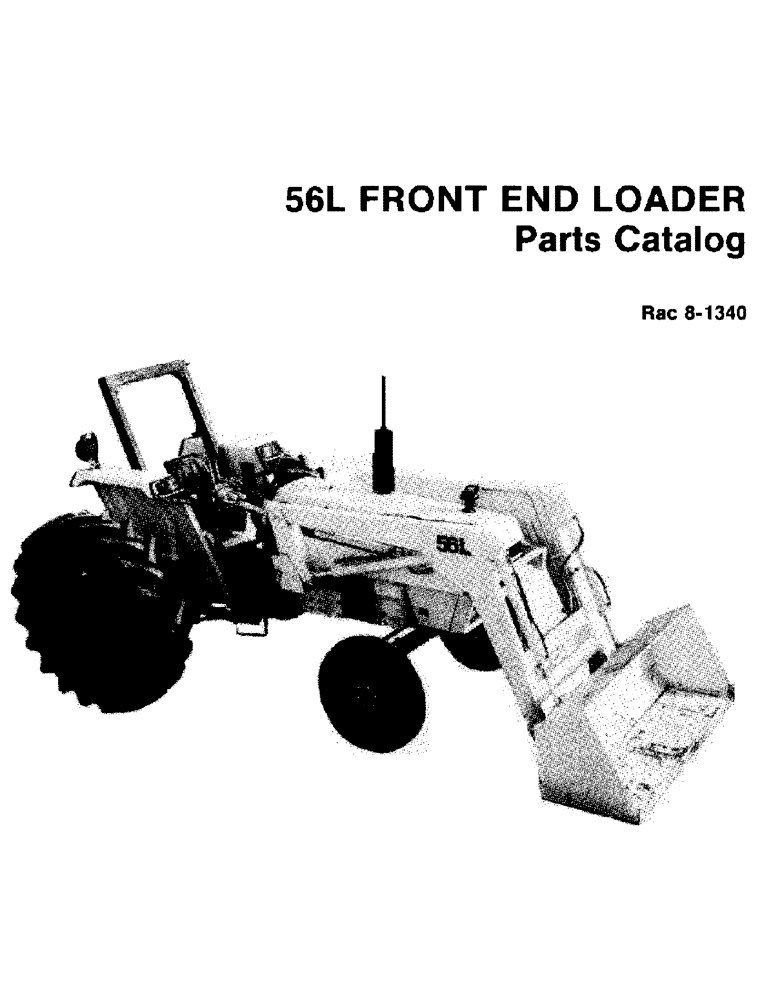 Схема запчастей Case IH 56L - (01) - 56L FRONT END LOADER (00) - GENERAL & PICTORIAL INDEX