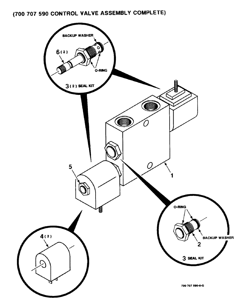 Схема запчастей Case IH 8830 - (9-32) - CONTROL VALVE ASSEMBLY, GUARD ANGLE TILT KIT, 700707590 CONTROL VALVE ASSY COMPLETE (09) - CHASSIS