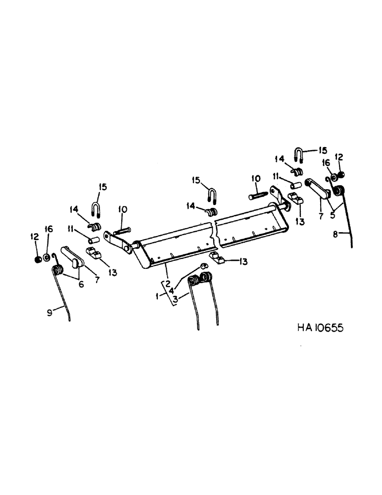 Схема запчастей Case IH DUAL - (C-32) - DUAL AUGER, REEL BATSHAFT AND FINGERS 12 FT & 14 FT, HEAVY 