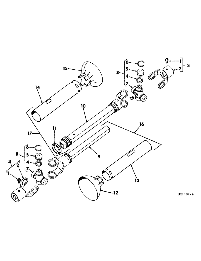 Схема запчастей Case IH 225 - (Q-22) - PLATFORM, PLATFORM UNIVERSAL, ROCKWELL STANDARD Platforms