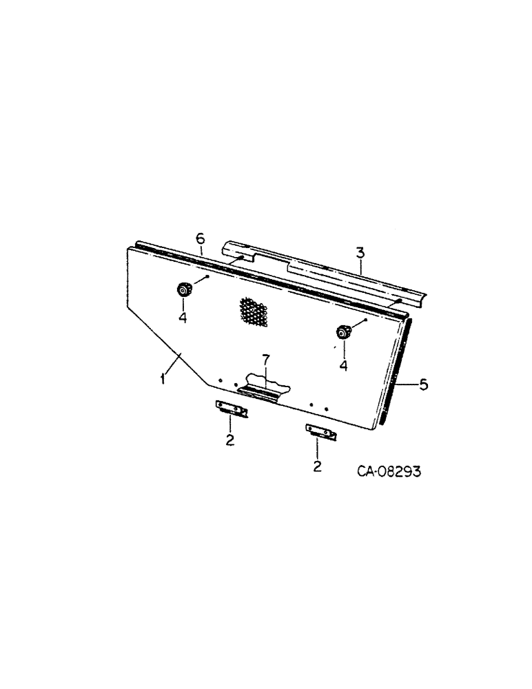 Схема запчастей Case IH 4366 - (12-10[A]) - POWER, ENGINE SIDE COVERS Power