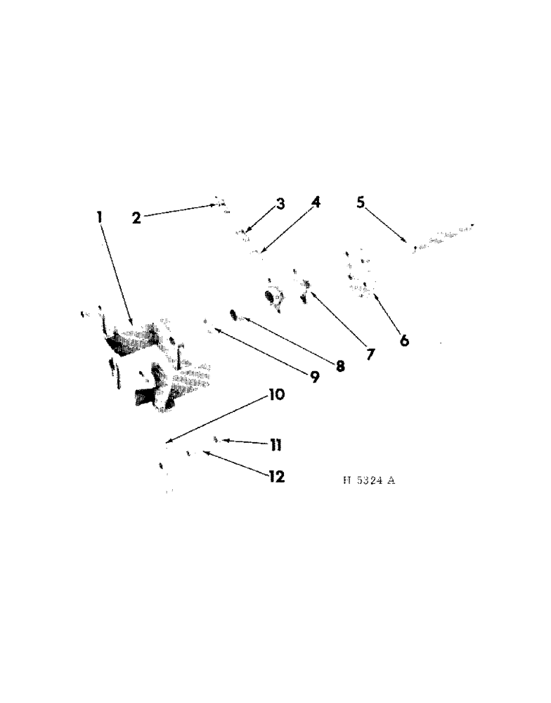 Схема запчастей Case IH 80 - (09-06[A]) - JACKSHAFT 