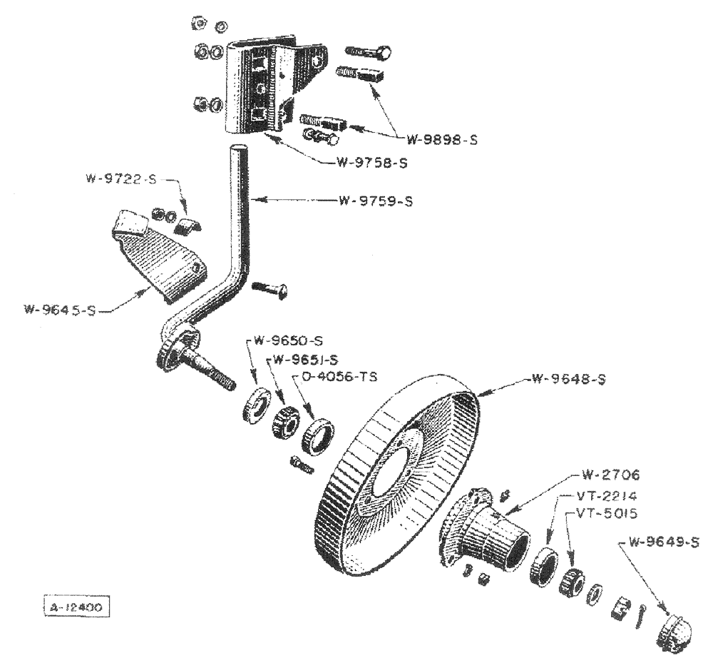 Схема запчастей Case IH BER-SERIES - (18[1]) - REAR FURROW WHEEL AND BRACKET 