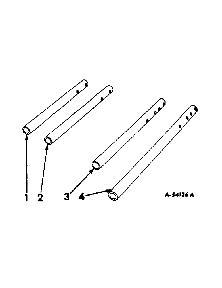 Схема запчастей Case IH 266 - (R-19) - TOOL BARS, ROUND 