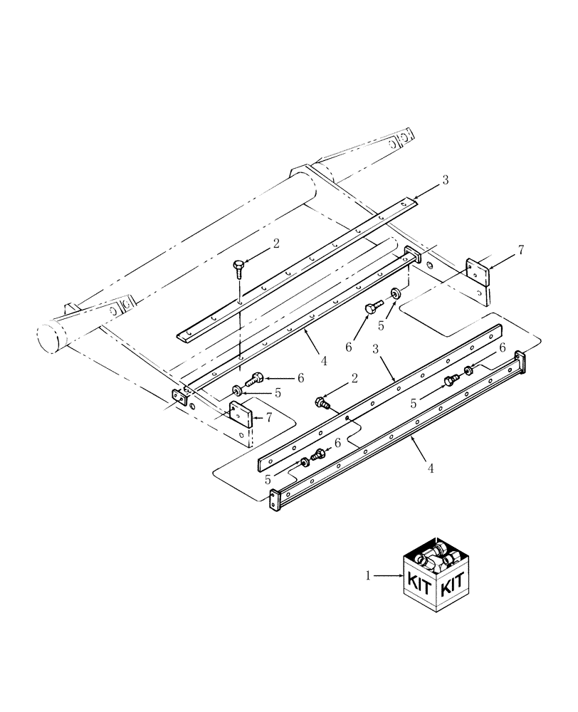 Схема запчастей Case IH RBX561 - (047) - SCRAPER KIT, SERPENTINE ROLLERS (88) - ACCESSORIES