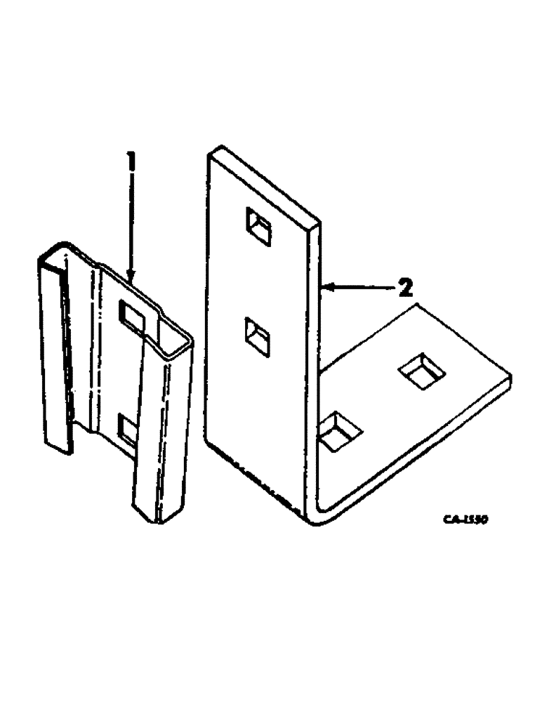 Схема запчастей Case IH 4166 - (02-01) - MISCELLANEOUS, SLOW MOVING VEHICLE EMBLEM Accessories & Attachments / Miscellaneous