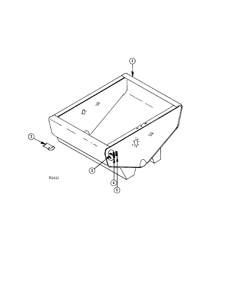 Схема запчастей Case IH 460 - (078) - GRAIN BIN (80) - CROP STORAGE/UNLOADING