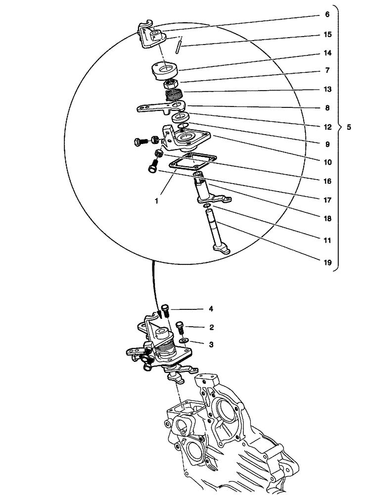 Схема запчастей Case IH SCOUT XL - (10.220.04) - SPEED CONTROL PLATE - DIESEL ENGINE (10) - ENGINE