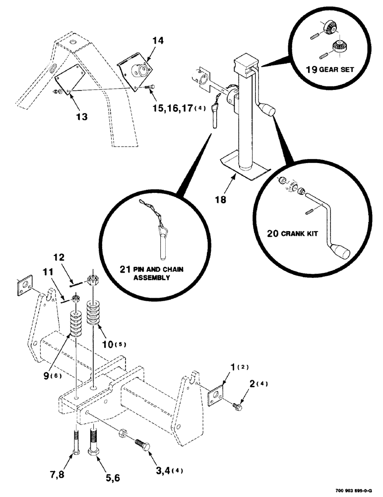 Схема запчастей Case IH 8315 - (9-08) - 3 POINT DRAWBAR KIT, HK10888 - 3 POINT DRAWBAR KIT COMPLETE, TO BE ORDERD THRU WHOLEGOODS ONLY (09) - CHASSIS