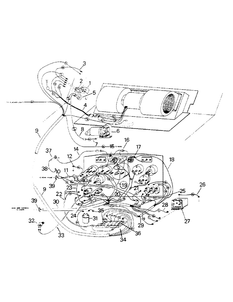 Схема запчастей Case IH STEIGER - (02-10) - CONSOLE & DASH ELECTRICAL - SERIES II (06) - ELECTRICAL