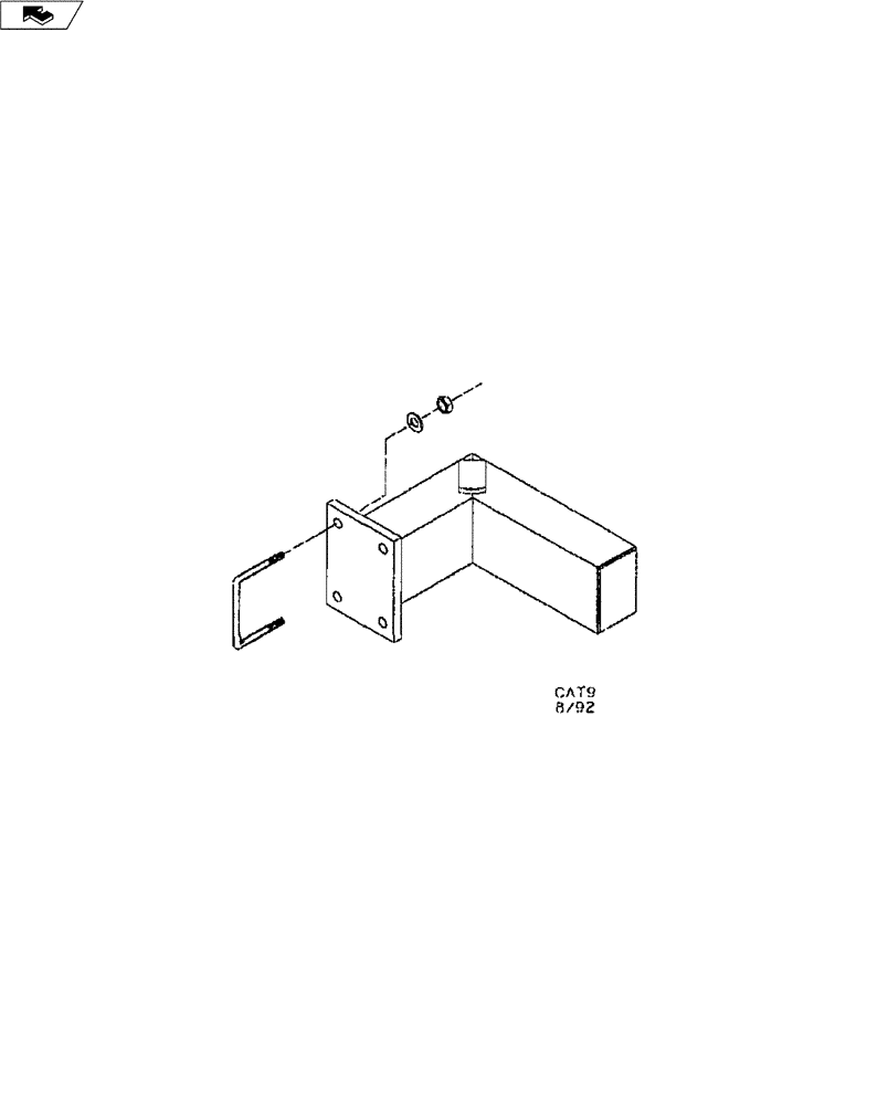 Схема запчастей Case IH FERTILIZER - (75.200.16) - MISCELLANEOUS (OFFSET BAR) (75) - SOIL PREPARATION