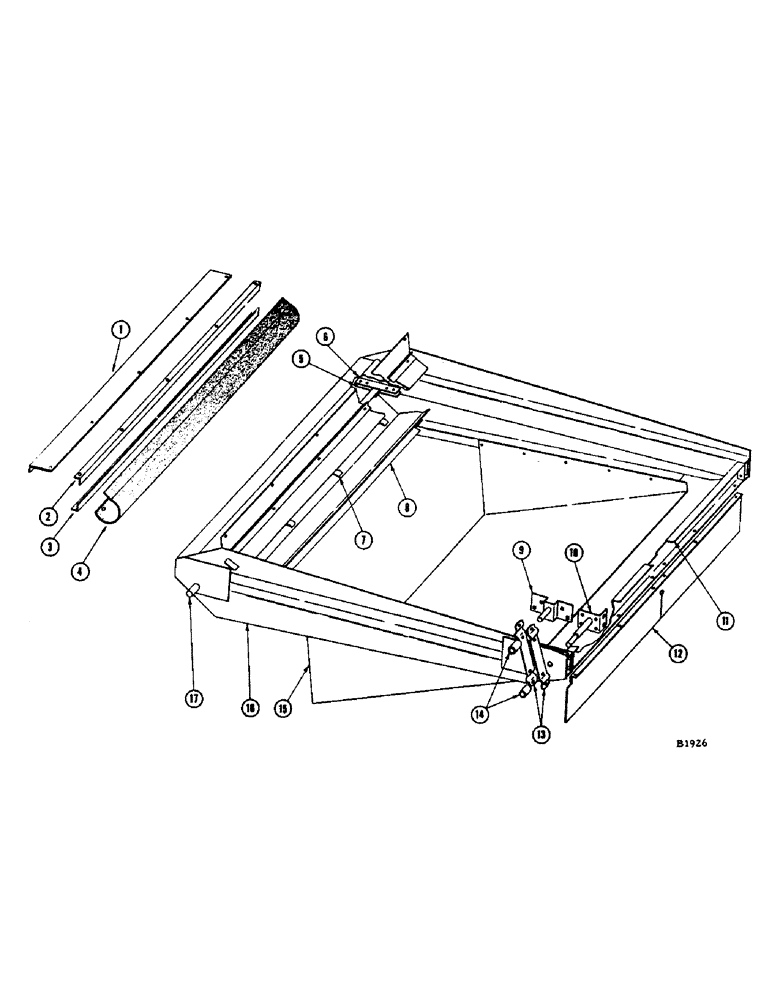 Схема запчастей Case IH 1060 - (156) - SHOE (74) - CLEANING