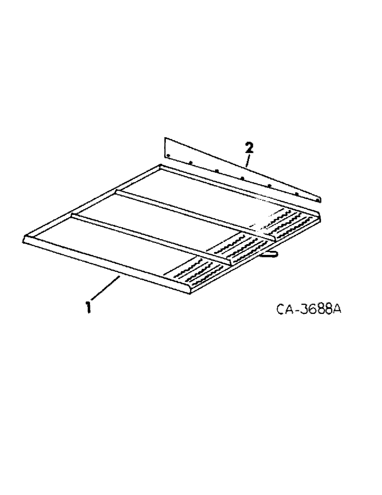 Схема запчастей Case IH 914 - (23-4) - GRAIN PAN, SHOE AND SIEVE, CHAFFER SIEVE Grain Pan, Shoe & Shoe Sieve