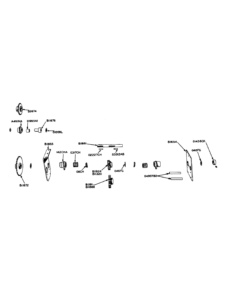 Схема запчастей Case IH 130 - (33) - REDUCTION GEAR BOX 