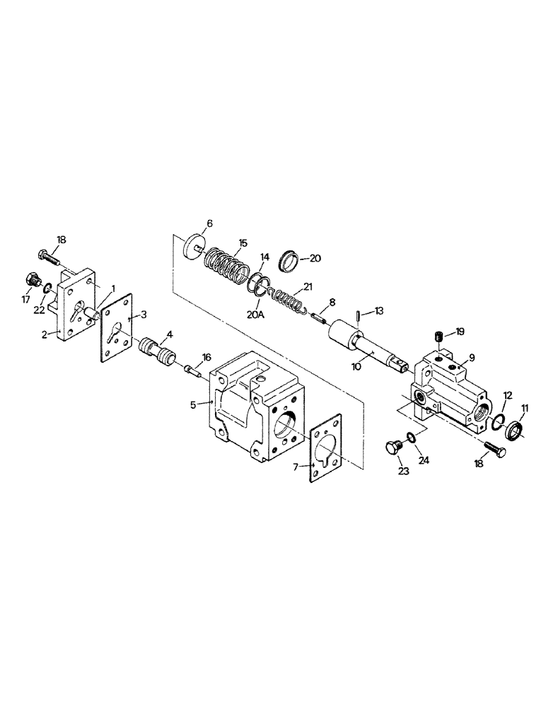 Схема запчастей Case IH CP-1325 - (04-35) - TRANSMISSION CONTROL VALVE ASSEMBLY (04) - Drive Train