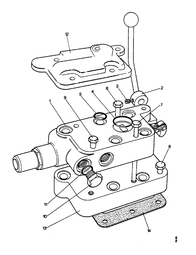 Схема запчастей Case IH 1212 - (E42) - SELECTAMATIC HYDRAULIC SYSTEM, DOUBLE ACTING LIVE TAKE OFF VALVE UNIT, TWIN - ALL MODELS (07) - HYDRAULIC SYSTEM