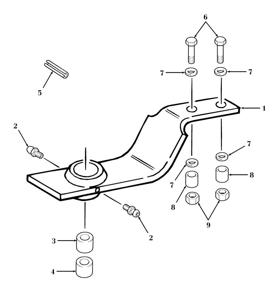 Схема запчастей Case IH SBX530 - (064) - HITCH, AUSTRALIA (37) - HITCHES, DRAWBARS & IMPLEMENT COUPLINGS