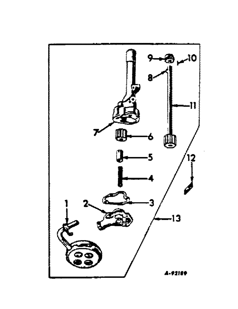 Схема запчастей Case IH C-135 - (C-32) - OIL PUMP AND RELATED PARTS 