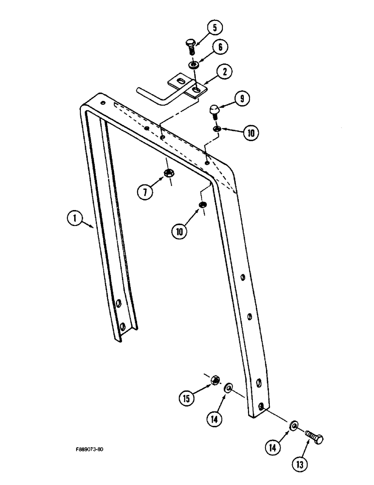 Схема запчастей Case IH STEIGER - (9-014) - HOOD SUPPORT (09) - CHASSIS/ATTACHMENTS