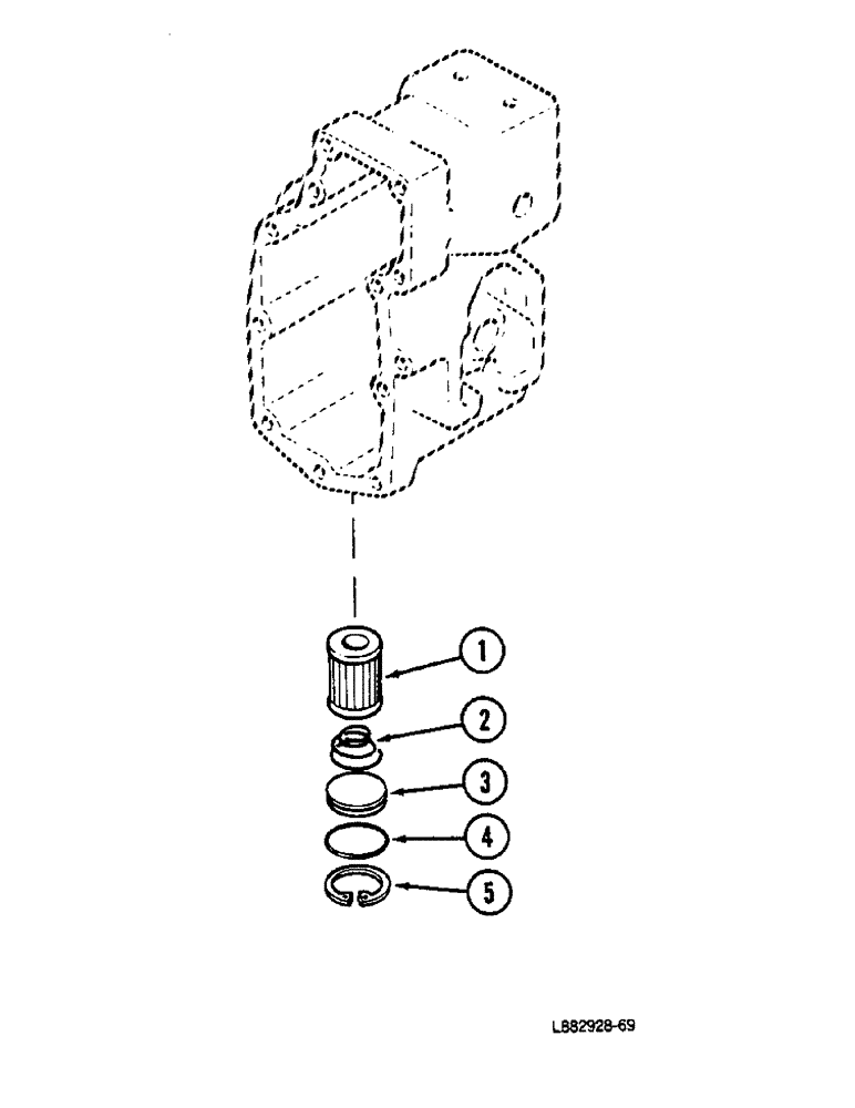 Схема запчастей Case IH STEIGER - (3-10) - FUEL PUMP HOUSING, 855 ENGINE (03) - FUEL SYSTEM