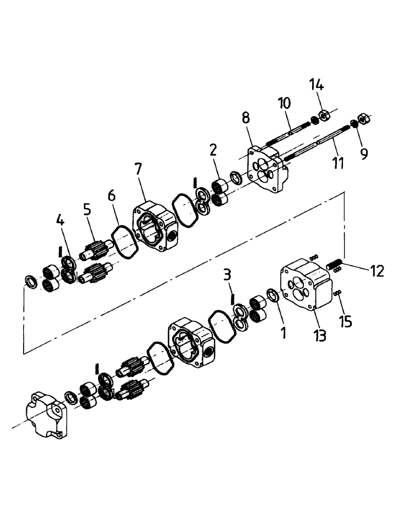 Схема запчастей Case IH 7700 - (B04-10) - FLOW DIVIDER Hydraulic Components & Circuits