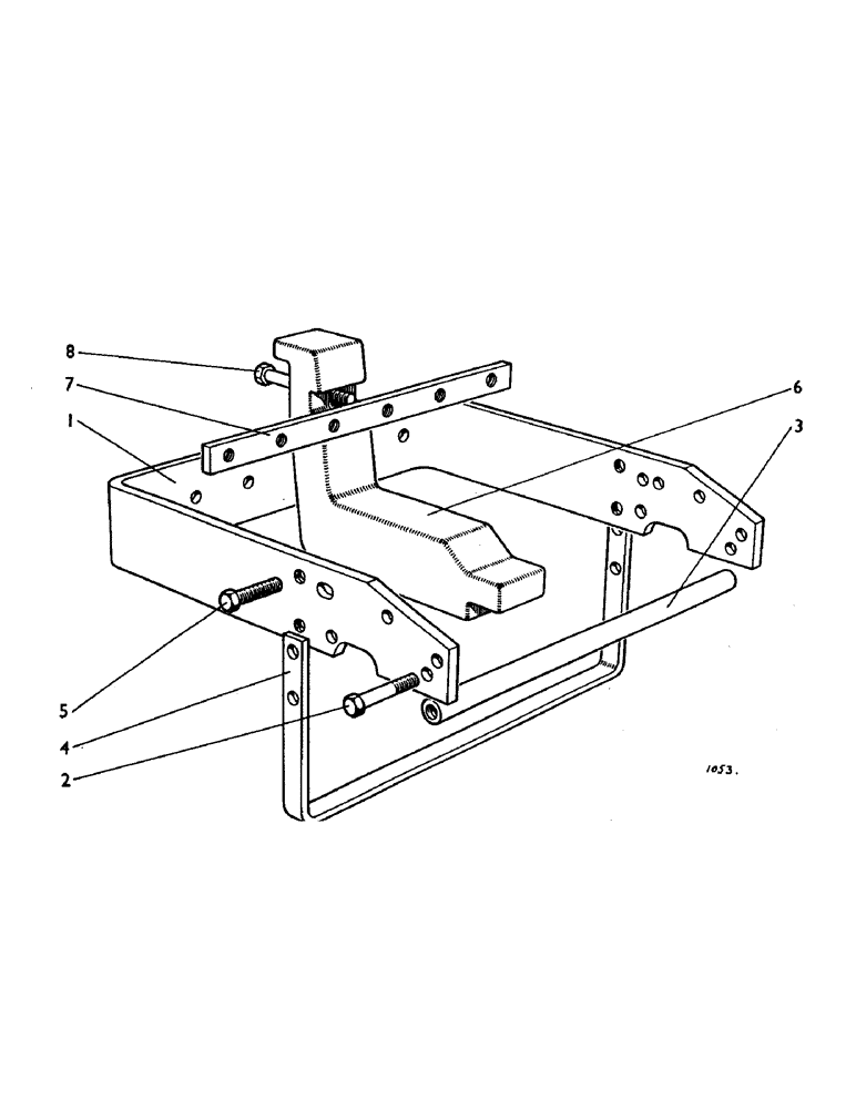 Схема запчастей Case IH 1212 - (L28) - CHASSIS, FRONT CHASSIS BALLAST WEIGHTS, U1865 - 990, 995, 996, 1210, 1212 TRACS, OPTIONAL EQUIPMENT (12) - CHASSIS
