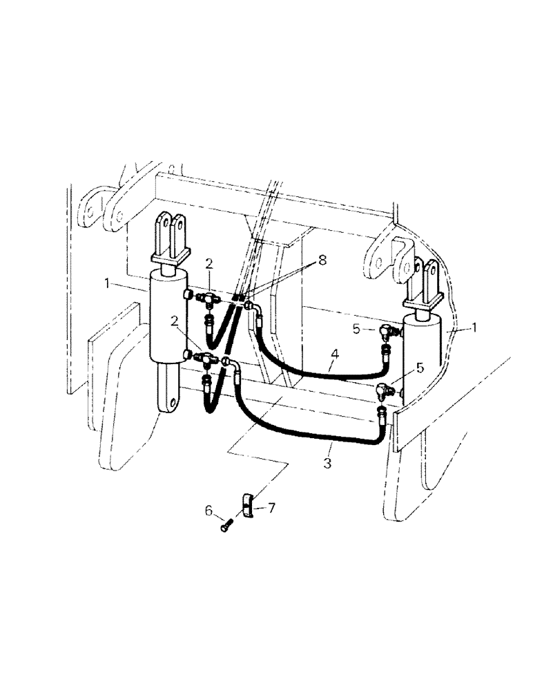 Схема запчастей Case IH KM-280 - (10-02) - 3-POINT HITCH HYDRAULICS Options & Miscellaneous
