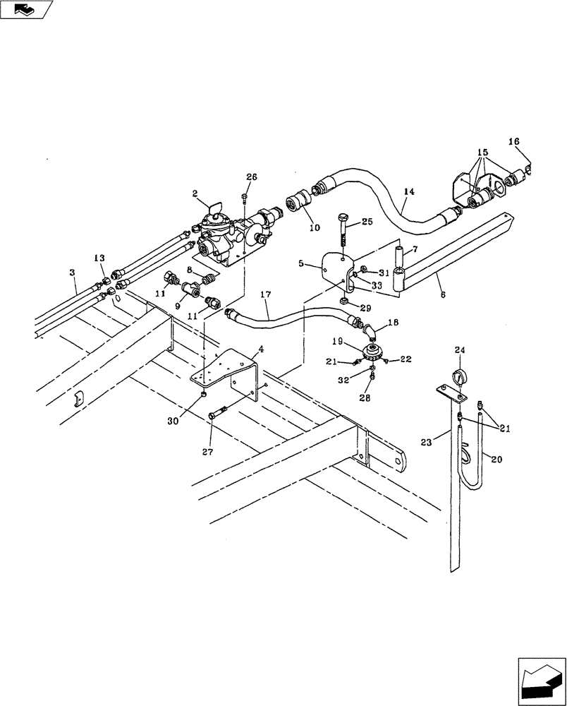 Схема запчастей Case IH 5250 - (35.106.02) - B-9500 REGULATOR ASSEMBLY (35) - HYDRAULIC SYSTEMS