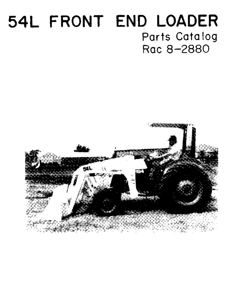 Схема запчастей Case IH 54L - (01) - 54L FRONT END LOADER (82) - FRONT LOADER & BUCKET