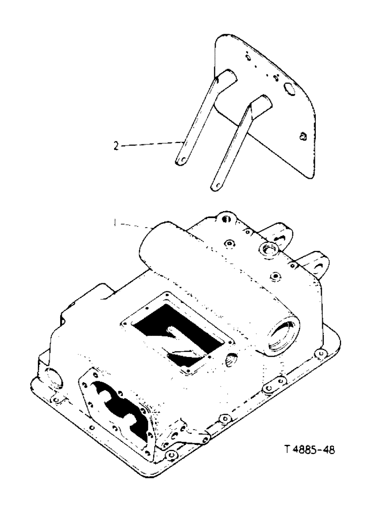 Схема запчастей Case IH 434 - (6-028) - BOSTROM SUSPENSION SEAT ATTACHMENT - ATTACHMENTS (09) - CHASSIS