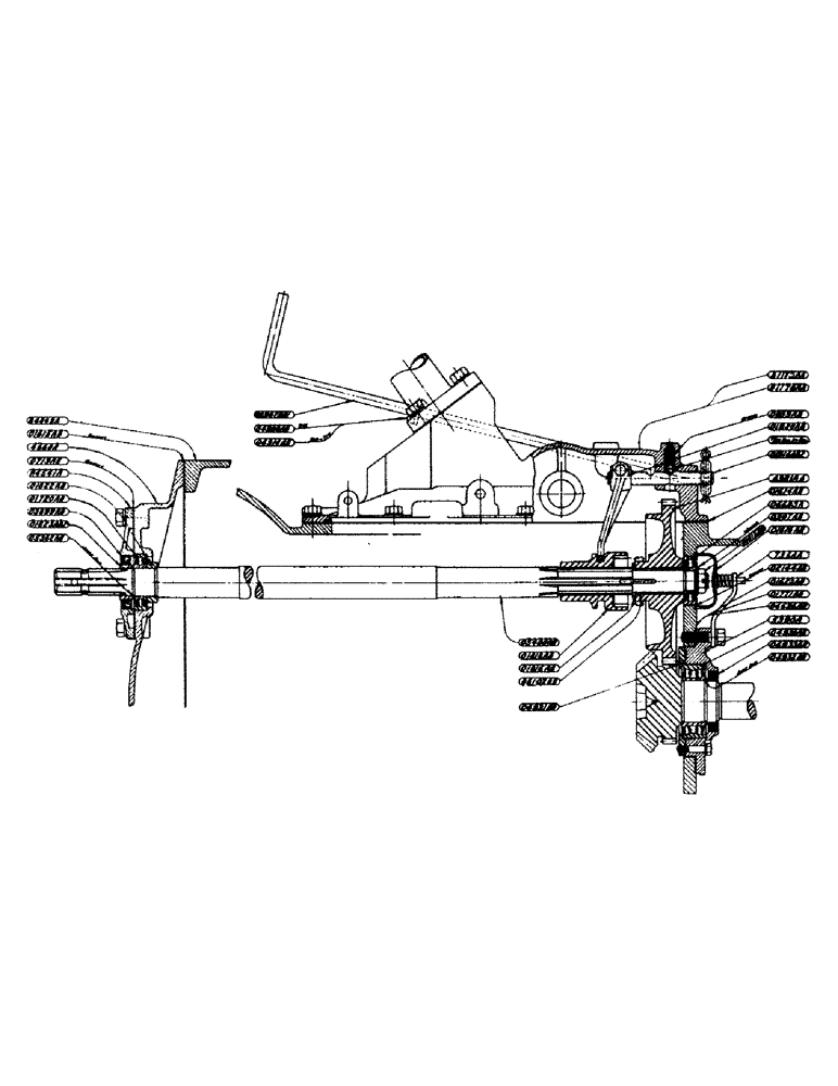 Схема запчастей Case IH D-SERIES - (129) - POWER TAKE-OFF ASSEMBLY, FOR "DO - "DV" TRACTORS AND, FOR "D (06) - POWER TRAIN