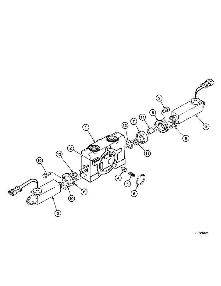 Схема запчастей Case IH L650 - (8-48) - VALVE SECTION (08) - HYDRAULICS