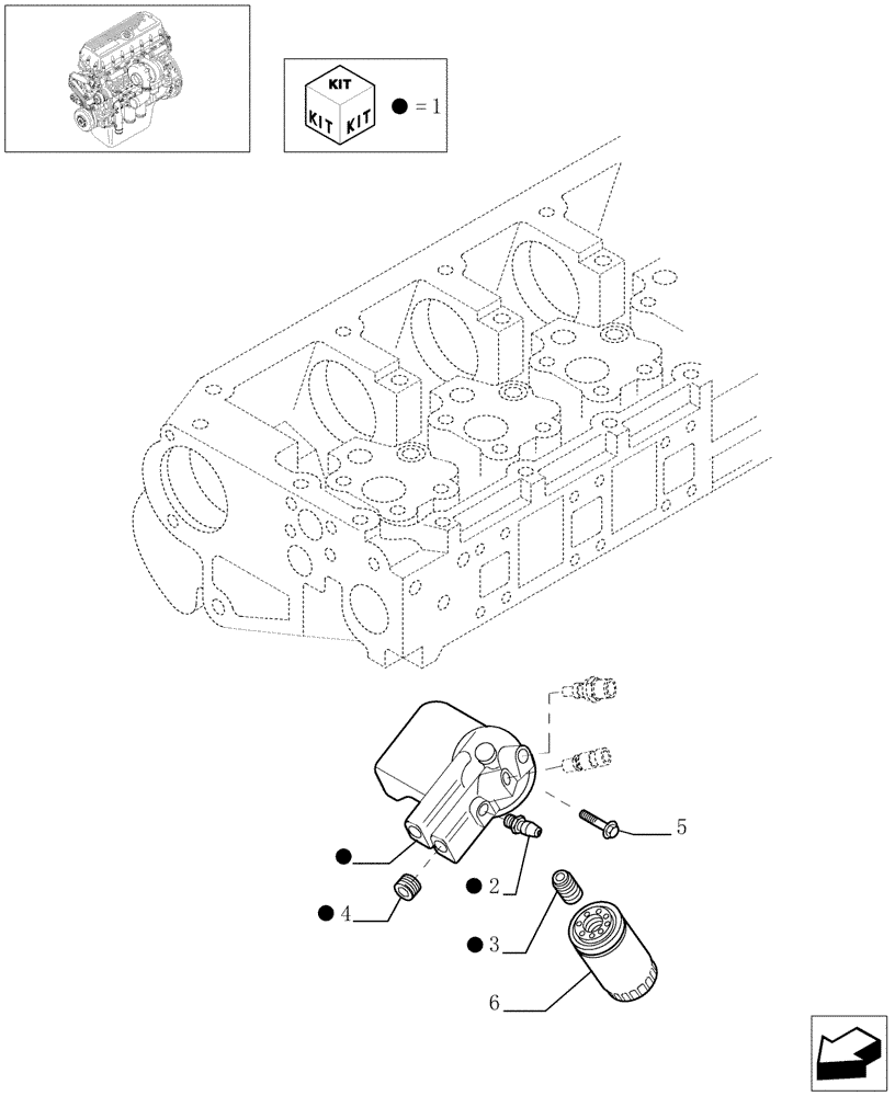 Схема запчастей Case IH STEIGER 430 - (03-06) - FUEL FILTER & RELATED PARTS, STX & STEIGER 380 / 430 (03) - FUEL SYSTEM