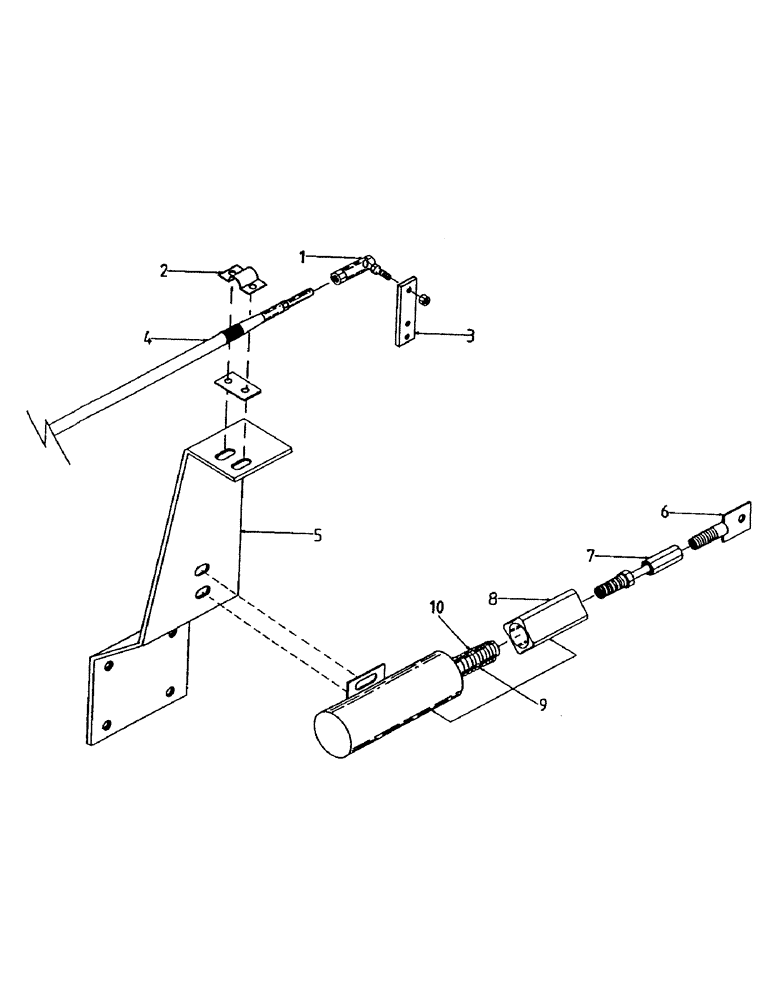 Схема запчастей Case IH 7000 - (C03-25) - ENGINE SHUTDOWN AND THROTTLE, 108 Engine & Engine Attachments