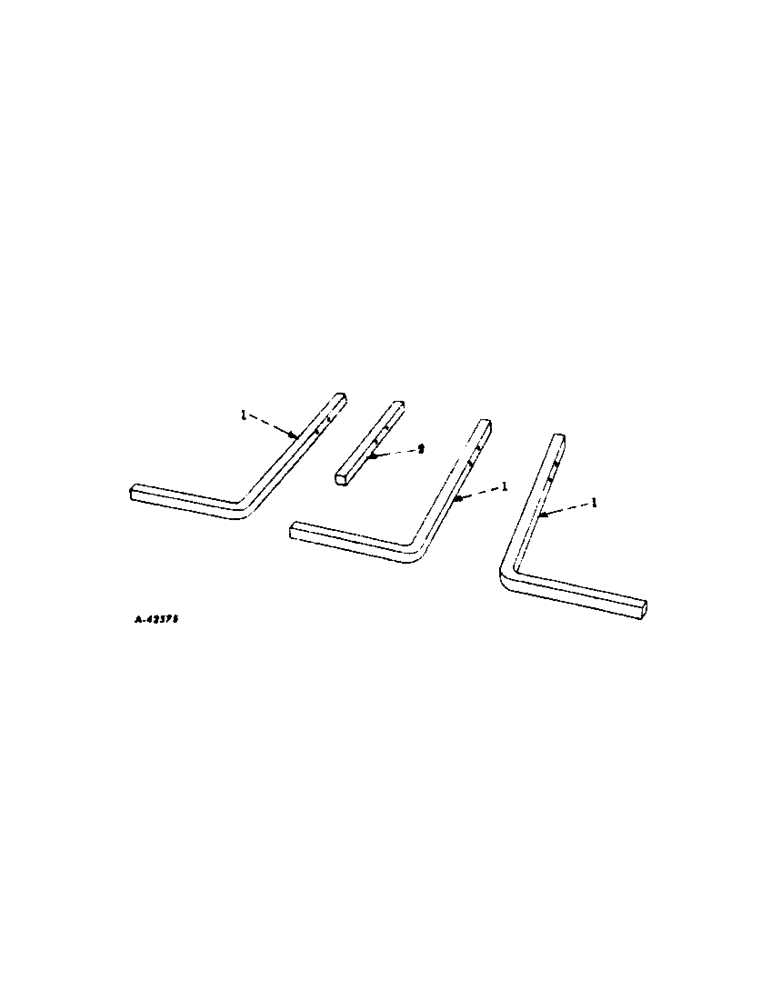 Схема запчастей Case IH 259 - (N-8) - TOOL BARS 
