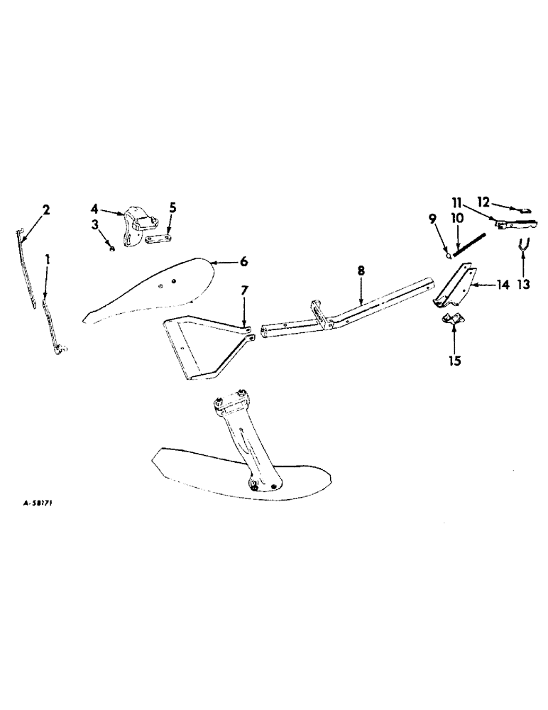 Схема запчастей Case IH 466 - (X-07) - POTATO HOE ATTACHMENT 