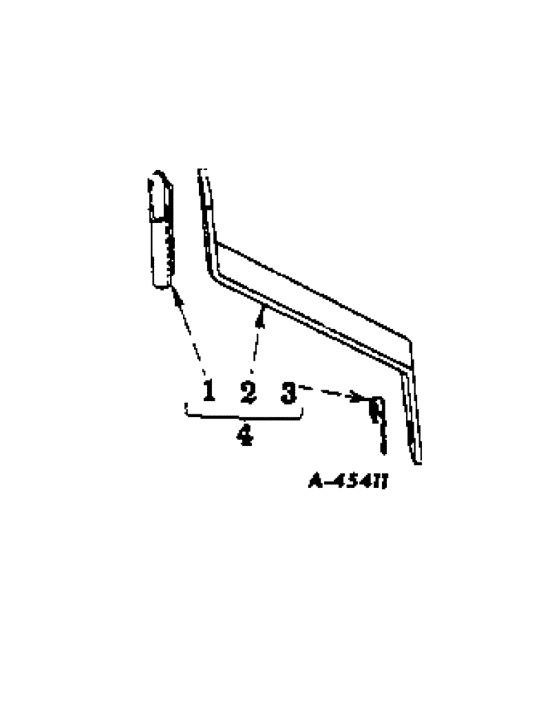 Схема запчастей Case IH 57 - (A-40) - WARNING LAMP BRACKET AND SOCKET 