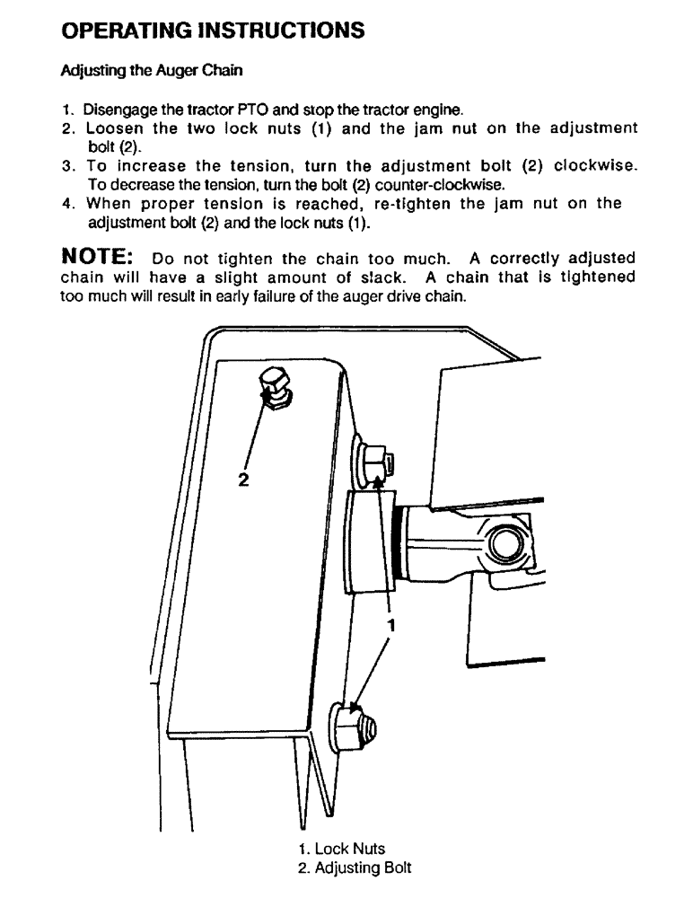 Схема запчастей Case IH ST148 - (30) - OPERATING INSTRUCTIONS 