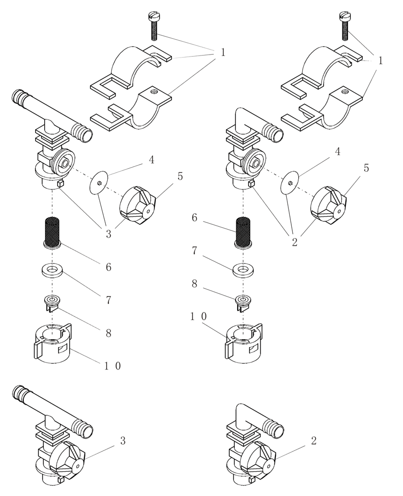 Схема запчастей Case IH SRX100 - (L.20.B[19]) - NOZZLE - ASSEMBLY, DRY BOOM SINGLE L - Field Processing
