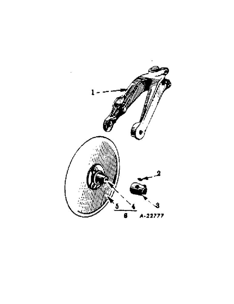 Схема запчастей Case IH 295 - (S-04[A]) - ROLLING COLTER, SECOND BEAM 