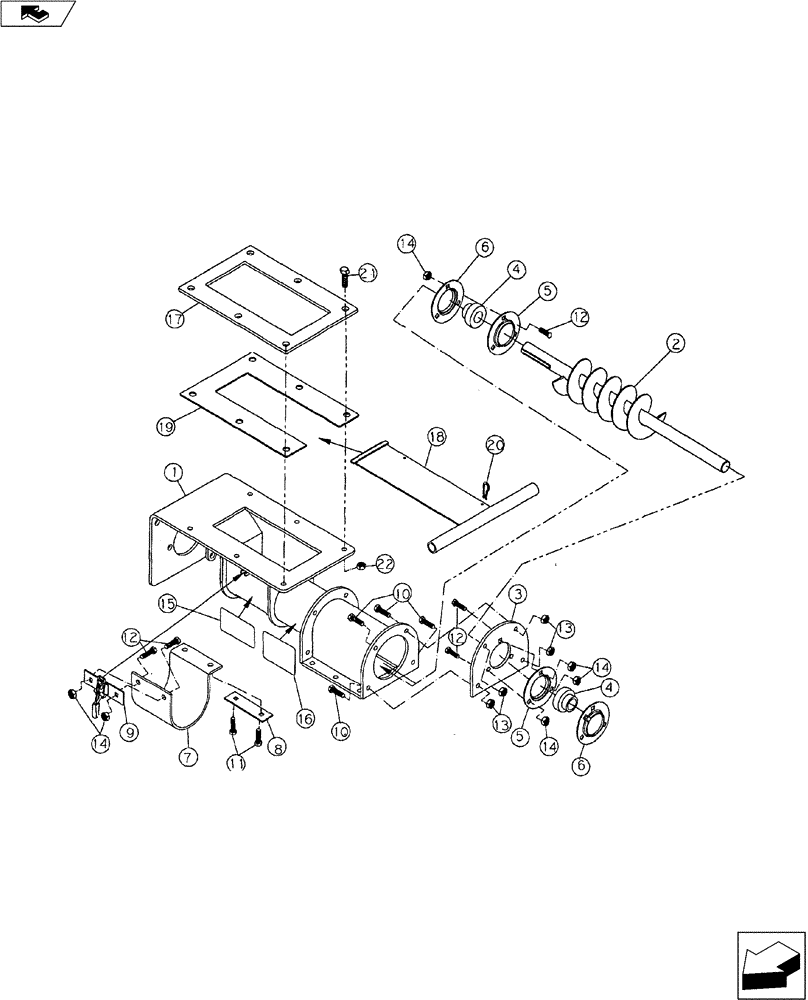 Схема запчастей Case IH 9000 - (75.100.01) - METER (75) - SOIL PREPARATION